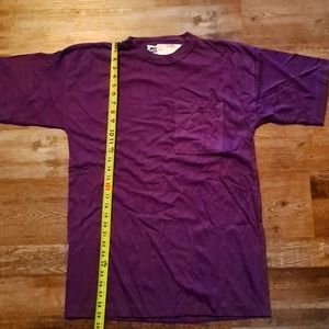 Purple tee shirt